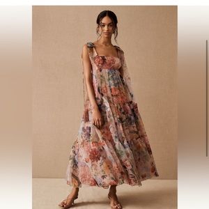 BHLDN Marcella Flower Dress